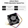 for Jetson Nano Cooling Fan 5V, 4PIN Reverse-Proof,PWM Speed Adjustment, Strong Cooling Air. 