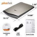 Plustek Flatbed A4 Scanner 2610 Plus , High-Speed USB Document Scanner with 1200 x 1200 dpi Resolution .. 