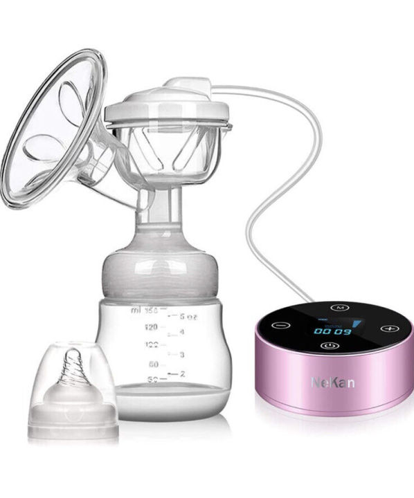 NEKAN Electric Breast Pump Rechargeable Breastfeeding Pump with