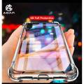 infinix S5 / S5 Lite Transparent Silicone Back Cover TPU Bumper Case AirBag Shock-Proof Clear Back Pouch. 