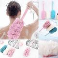 3 in 1 Exfoliating Body Scrub Brush , Mini Bath Sponge , Brush with Handle. 