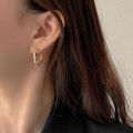 Party Earrings Good Workmanship Square Metal Ball Circle Ear Clips. 
