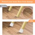 High Quality Furniture Silicone Protection Cover—4pcs Silicone Chair Legs Floor Protectors Caps ，Furniture Leg Caps with Felt Pads, Move Furniture Quietly and Protect Your Floors from Scratches. 