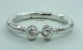 925 sterling silver (Chandi) Kara, Hand Bangle for men and women engraved by Hajvery Gems Weight-20gram-for this product half payment must be advanced. 