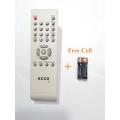 COMPATIBAL ECCO TV Remote+Free Cell. 