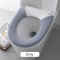Bathroom Toilet Seat Thickened Toilet Washable Soft Warmer Mat Cover Pad Closestool Mat Seat Case Toilet Lid Accessories. 