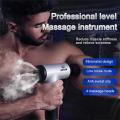 Deep Tissue Massager Rechargeable Relaxation Machine for Muscle For Pain Relief, Handheld Body Massager For Unisex - Black. 