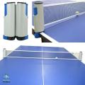 Retractable Table Tennis Ping Pong Net Rack - Black. 
