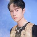Wang Yibo's Same Style Dog Bone Pendant Necklace for Men and Women's Trendy Hip Hop, Unique Design, Autumn Decoration, Full Diamond Sweater Chain. 