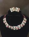 Party Wear Beautiful Elegant Multi-Colour Jewelry Set For Ladies. 