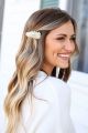 White pearls Pins, Pack of 2 metal and Pearls Hair Clip Fancy For Women, girls Hair Accessories. 