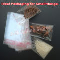 Bundle of 75 pcs 3x4 Transparent, small Plastic Bags, Self Adhesive Seal Jewelry, Opp / BOPP Packaging Bags, Resalable Cello / cellophane bag, chamak theli for small things.. 