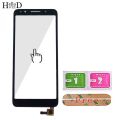 5.3'' Mobile Touch Screen For Alcatel 1X 5059D 5059 Touch Screen Glass Sensor Panel glass For Alcatel 1X 5059D cell Tools. 