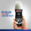 Liquid Shoe Polish Black -75ml  power plus Liquid Shoe Polish - Black Instant Shine Shoe Polish with Cleaning Sponge - 75ML. 
