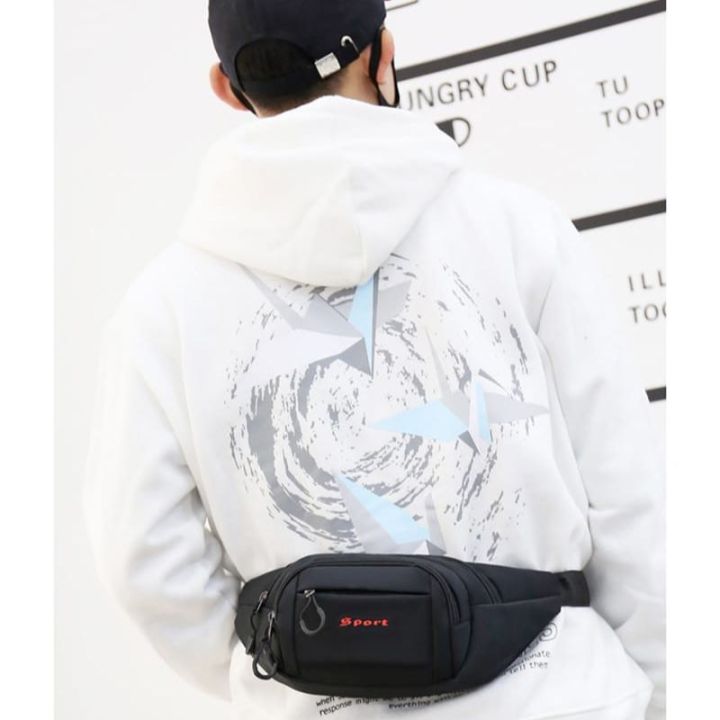 KASHIF%20LUGGAGE%20.%20Fanny%20Pack%20for%20Men%20Women%204%20Zipper%20Pockets%20Waist%20Bag%20Lightweight%20Belt%20Bag%20for%20Traveling%20Casual%20Running%20Hiking%20Cycling,%20Black%20-%20Image%206