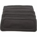【Good-Love Store】[LilBit] Reusable Washable Bamboo Charcoal Inserts Boosters Liners Real Pocket Cloth Nappy Size:35*13.5cm. 