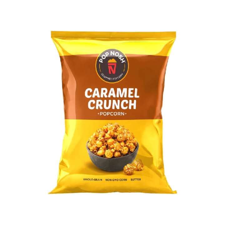 Pop Nosh Caramel Crunch Popcorn, 40gm
