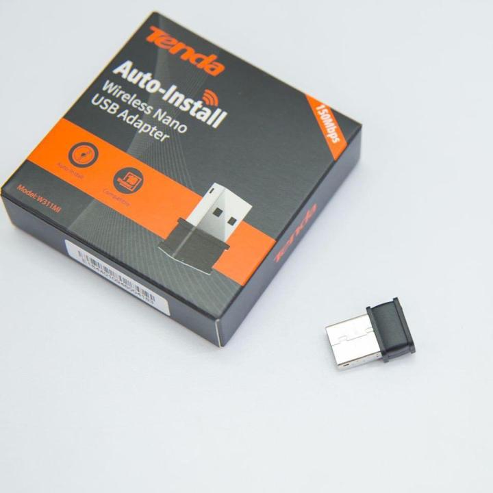 TENDA W311-Mi Mini Wifi Catcher PI-CO Wifi Receiver 802.11 150-Mbps Nano USB Adapter ULTRA-FAST WIRELESS