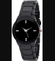(ELEGANT FASHION ) Luxury Classy Full Black Steel Watch For Men. 