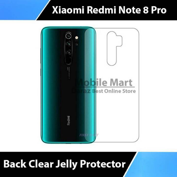 Xiaomi Redmi Note 8 Pro Clear Hydrogel Soft Film Back Protector