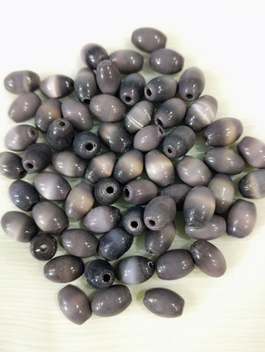 40gms%20Greyish%20Purple%20Cat's%20Eye%20Oval%20Beads,%2011mm,%20for%20Jewelry%20Making%20and%20DIY%20Crafts%20-%20Image%207