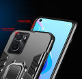 iCaseCover for OPPO A76 4G / OPPO A96 4G Hard Case Shockproof Car Magnetic Stand Holder Back Cover. 