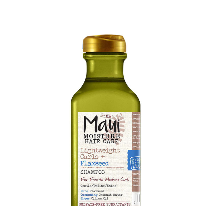 Maui Moisture, Lightweight Curls + Flaxseed Shampoo, Paraben Free, Silicone Free, 13oz