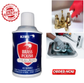 Brass & Chrome Polish 100ml- Imported| Multi-Purpose Metal Shiner & Rust Cleaner | Imported Polish for All Metals| Brass, Copper, Stainless Steel, Zinc Cleaner. 