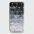 HTC U11 Cover Case Triangular layers Hard Cover- Design 18. 