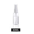 YT Free Funnel+Label Sticker -Transparent Empty Spray Bottles15ml/30ml/50ml/100ml Plastic Mini Refillable Container Empty Cosmetic Containers=1pcs. 