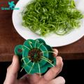 Green Home Onion Slicer Solid Plum Blossom Cut Green Onion Wire Shredder. 