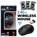 Wireless Mouse 2.4ghz High Speed Wireless Optical Mouse for Laptop, PC, Smart TV , DV-R - Plug And Play with USB Dongle. 