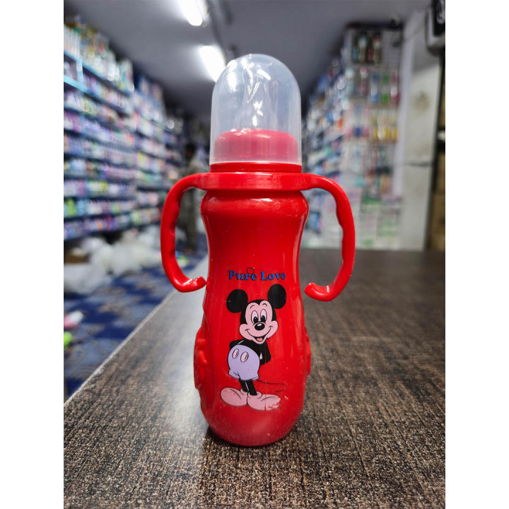 pure%20love%20baby%20feeder%20250ml%209oz%20plastic%20standerd%20nipple%20colour%20full%20perimium%20quality%20new%20style%20-%20Image%205