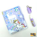 Premium Quality Mini unicorn Autograph Notebook with mini Pen| Cute stationary items for girls. 