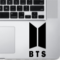 BTS Logo Kpop Korea Sign Vinyl Decal Laptop Sticker, Laptop Stickers for Boys and Girls, Bike Stickers, Car Bumper Stickers by Sticker Studio. 