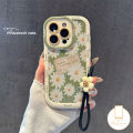 For Samsung A06 A35 A05s A55 A16 A25 A50 A34 A30s A50s A15 A05 A13 A24 A51 A53 A52s A14 A04 A32 A12 A04s A03s A02s A23 A03 A33 A52 Cartoon Smile Flower Bracelet Cute Daisy Case. 