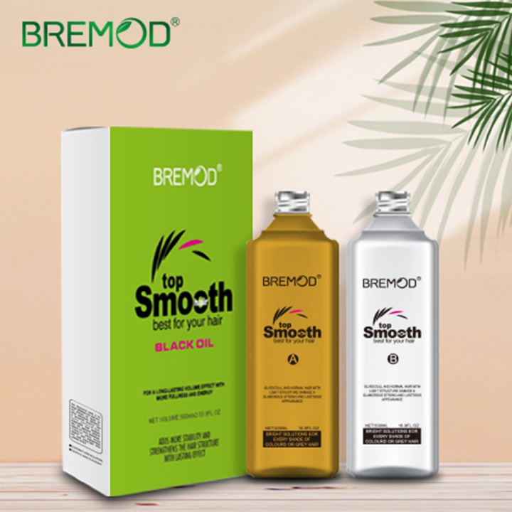 Bremod Black Hair Oil | Deep Nourishing Black Hair & Scalp Treatment | Original 500 ml / 1000 ml