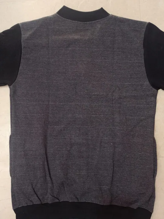 Designer%20Black%20Zipper%20Contrast%20Sleeves%20Jacket%20For%20Men%20-%20Image%206