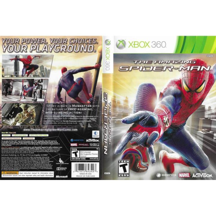 The Amazing Spider Man  - Xbox 360 - JTAG Modified System