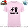 Game Over Tees Men Bride Tops Groom Bachelor Clothing Funny Bachelorette Party T Shirt Marriage Gray Tshirt Husband Wife T-shirt. 