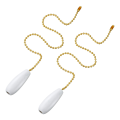 8 Pieces Ceiling Fan Chain Pulls Wooden Pull Chain Extension Pull Chain for Ceiling Light Lamp Fan Chain. 