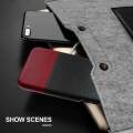 lthmy for Huawei P Smart Pro 2019 Back Case Ultra Slim Fit Contrast Color Hard PC Leather Cover. 