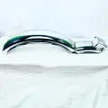 70 Bike Fancy Mudguard (CHROME) Back Light Bracket Up Mudguard for 70 Motorcycle. 