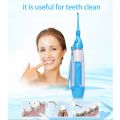 New Portable Oral Irrigator Clean the Mouth Wash Your Tooth Water Irrigation Manual Water Dental Flosser No Electricity Abs. 