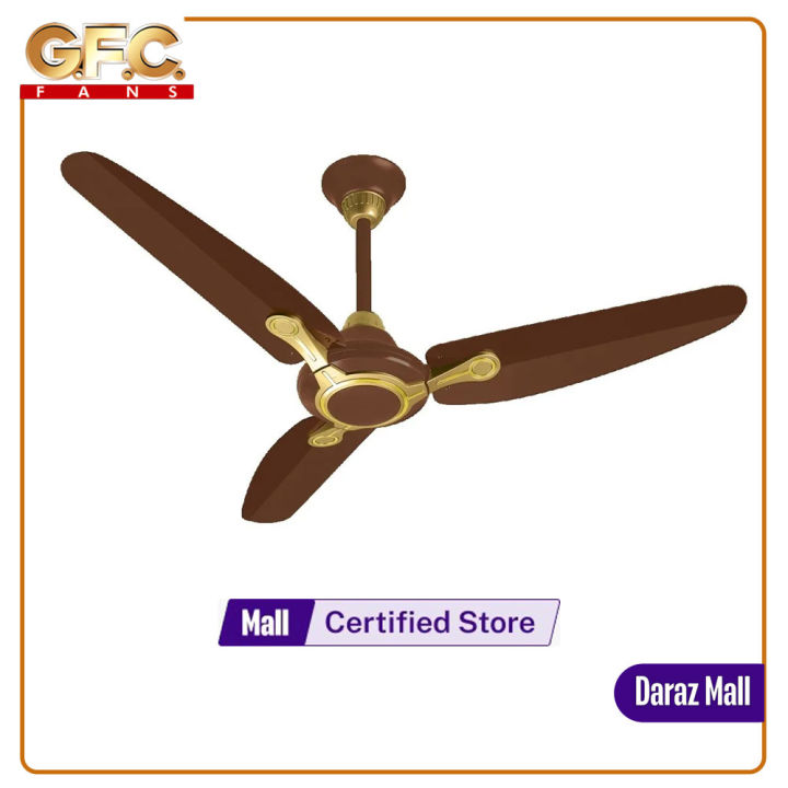 GFC Ceiling Fan 56 Inch Superior Model High quality paint for superior finishing Energy Efficient Electrical Steel Sheet and 99.9% Pure Copper Wire Brand Warranty