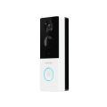 Botslab Video Doorbell Cam R801 - 2K FHD Smart Home Wireless WiFi 3MP 1920P Security Camera with 140° Wide-Angle View, AI Human Detection, Two-way Talk, PIR Motion Detection, Compatible with Alexa and Google Assistant, Indoor Outdoor Surveillance. 