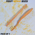 Purify Miswak Kit -  Miswak Brush,  Miswak Powder, & 9 Replaceable Heads - 100% Natural Peelu Miswak Toothbrush | Natural Toothbrush | Miswak Toothbrush | Best for Kids, Men, and Women | Perfect for Gifting. 