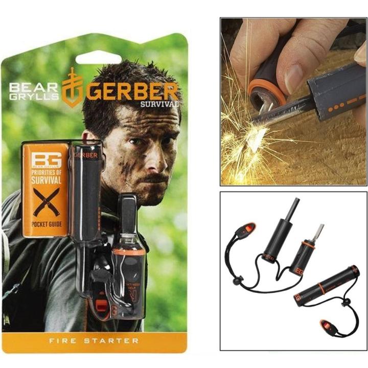 Bear Grylls Fire Starter for Outdoor Travel Camping and Hiking