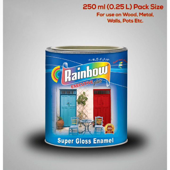 Rainbow Super Gloss Enamel 250 ml (0.25 Liters)