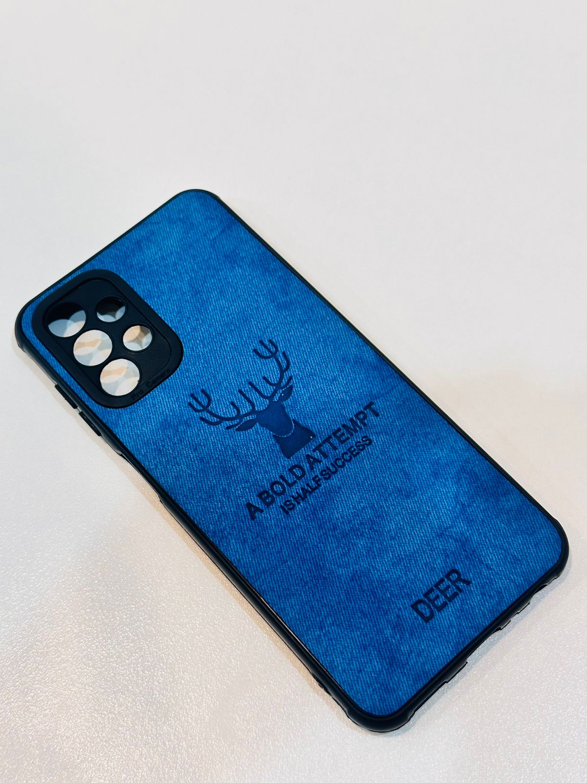 Lahore Mobile Case For Samsung A13 Hybrid Soft TPU Deer Pattern Leather Shockproof Case Cover - Samsung A13 Back Cover 4